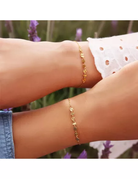My Jewellery - sisters armband set goud &