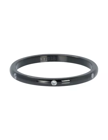 iXXXi ring Elegance 2mm zwart