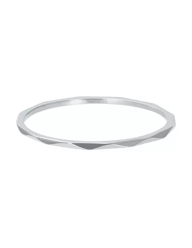 iXXXi ring Wave 1mm zilver