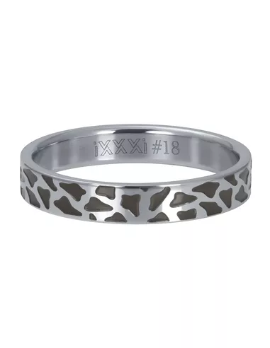 iXXXi ring Panther 4mm zilver