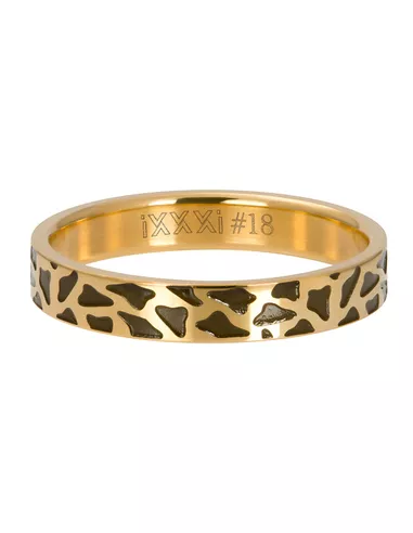 iXXXi ring Panther 4mm goud