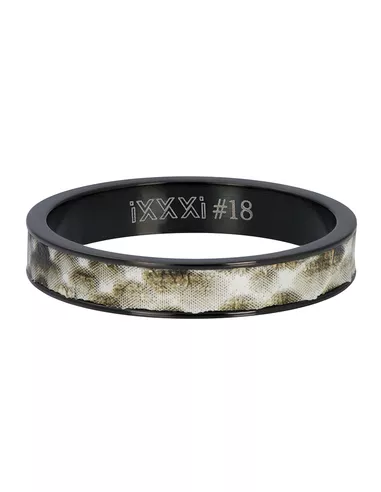 iXXXi ring phytonprint 4mm zwart