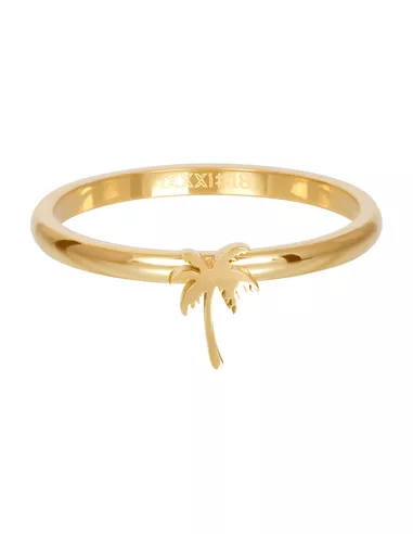iXXXi ring Symbol palm tree goud