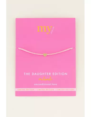 My Jewellery - dochter armband los roze goud