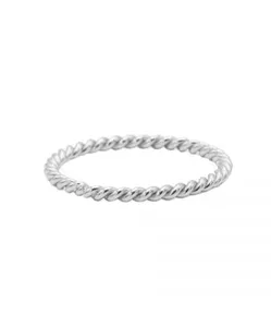 KARMA - ring twisted zilver