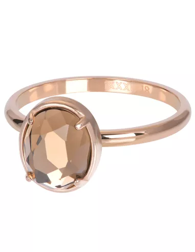 iXXXi ring Glam Oval Champagne rose