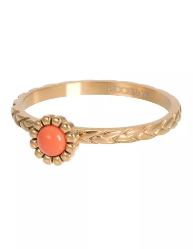 iXXXi ring Inspired Coral goud