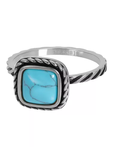 iXXXi ring Summer Turquoise zilver