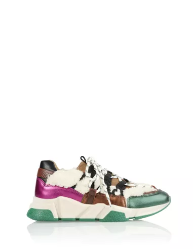 DWRS Label Los Angeles sneakers teddy off white green