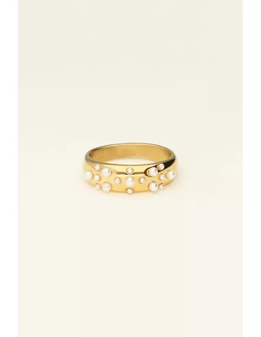 My Jewellery - ring parels goud