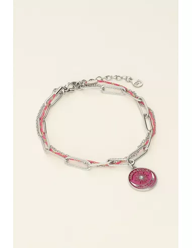 My Jewellery - Armband Stay Magical roze zilver