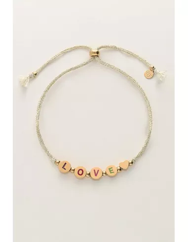My Jewellery Candy gouden armband love