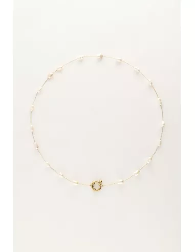 My Jewellery - Valentijn minimalistische ketting parels goud