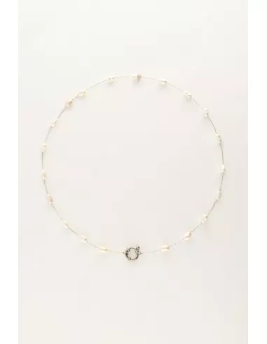 My Jewellery - Valentijn minimalistische ketting parels zilver