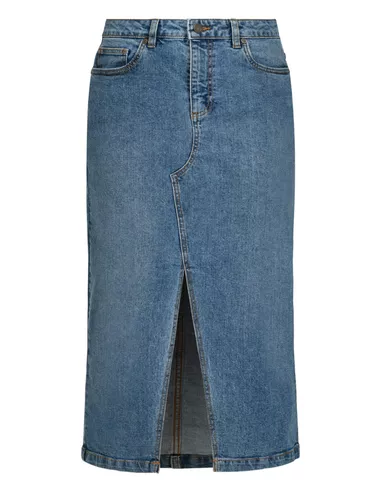 Sisters Point Olia rok jeans blauw