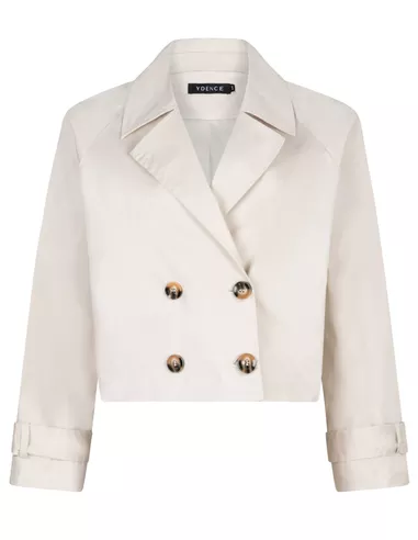 Ydence - Olive coat beige