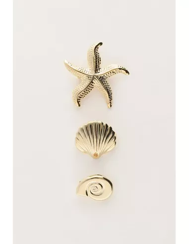 My Jewellery - Ocean broche set goud